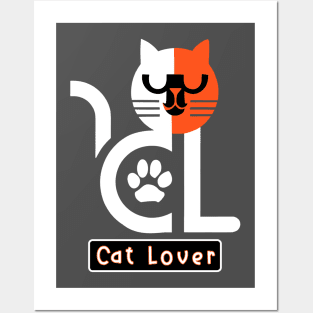 Cat Lover Posters and Art